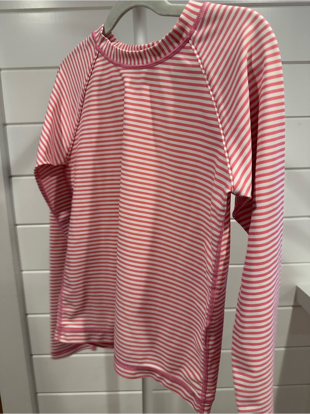 Hannah Anderson Striped Pink & White Long Sleeve Top size 150 (kids 12)
